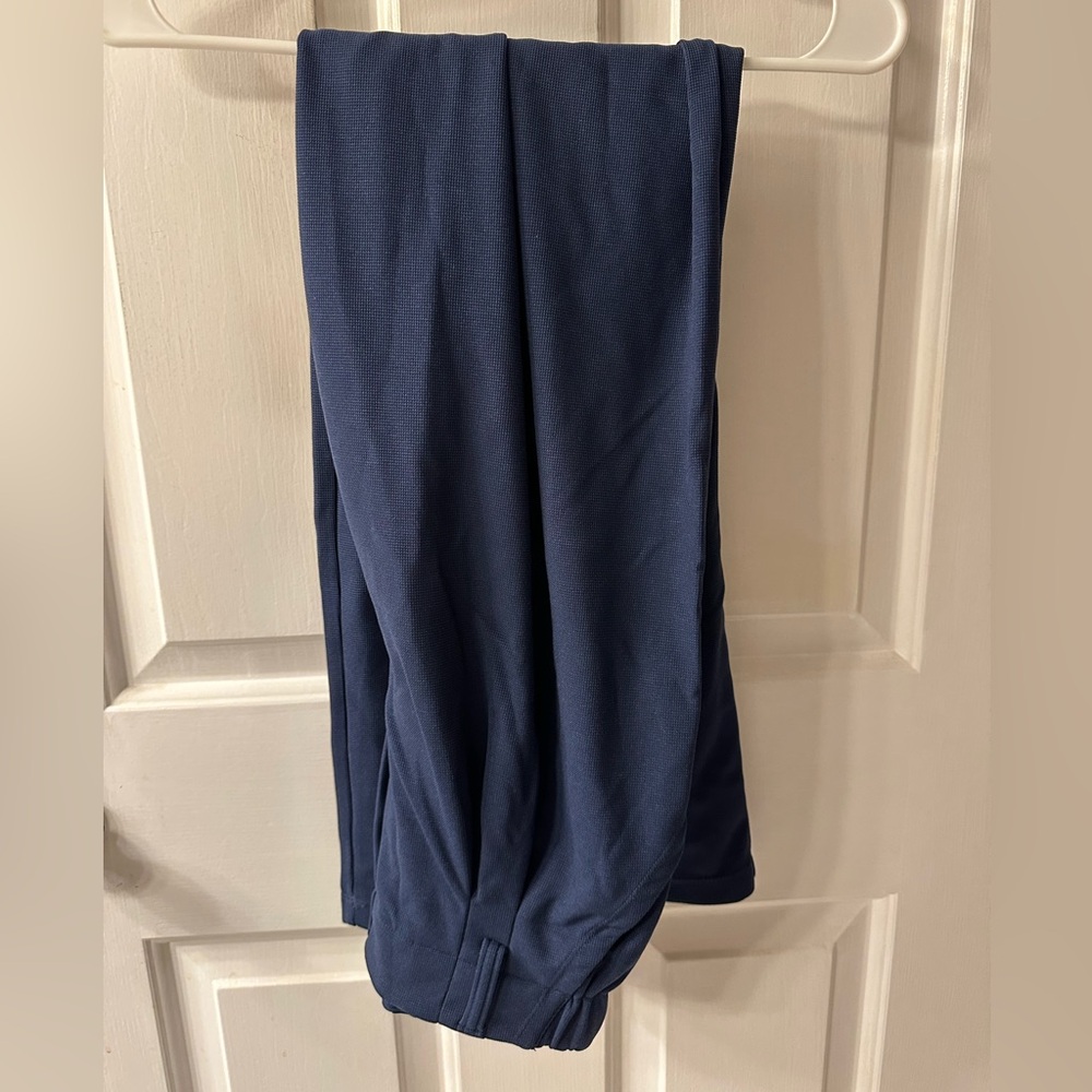 HALARA Classic Dark Blue Wide-Leg Trousers - Picture 3 of 5